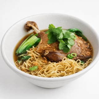 Roasted Duck Noodle Soup